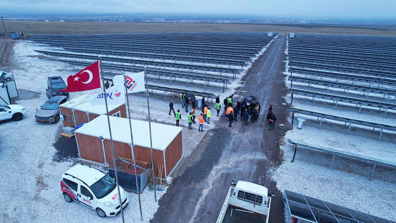 YETEV'den Güneş Enerji Santrali (GES) Projesi