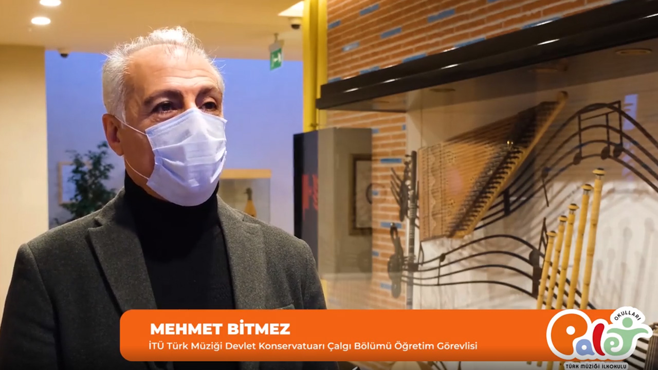 Öğretim Üyesi Mehmet Bitmez Palet Türk Müziği İlkokulu’nda
