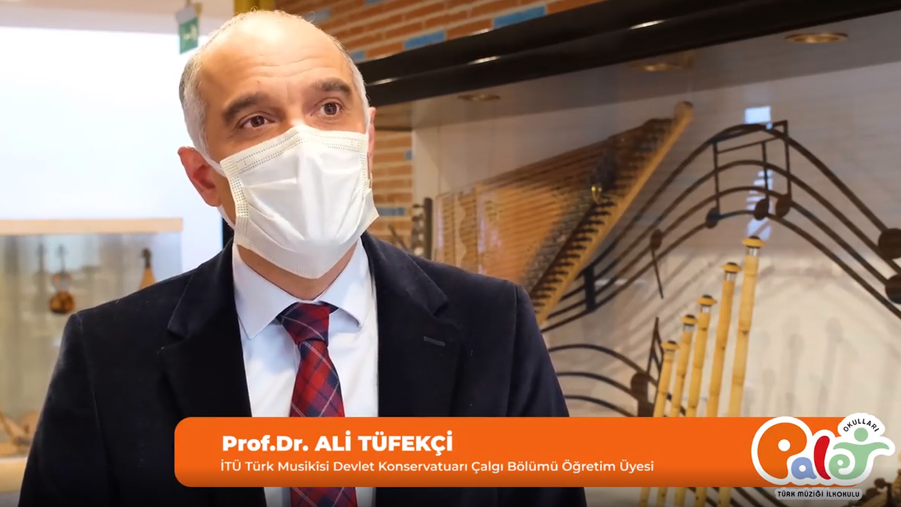 Prof. Dr. Ali Tüfekçi Palet Türk Müziği İlkokulu’nu Ziyaret Etti