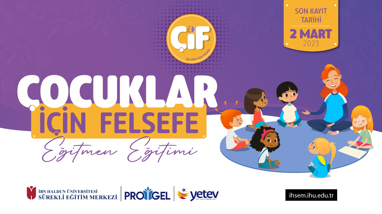 Çocuklar İçin Felsefe Eğitmen Eğitimi Programımız Başlıyor!